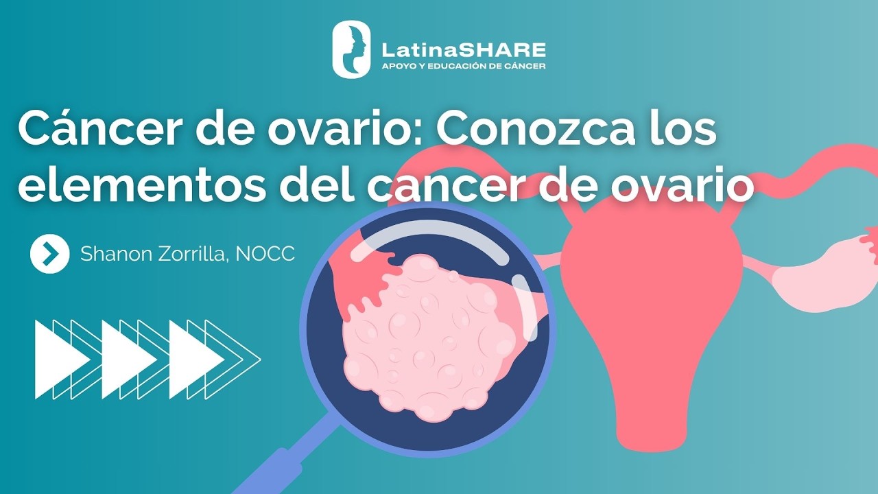 Conozca los elementos del cáncer de ovario