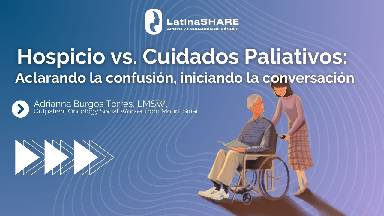 Hospicio vs. Cuidados Paliativos: Aclarando la confusión, iniciando la conversación